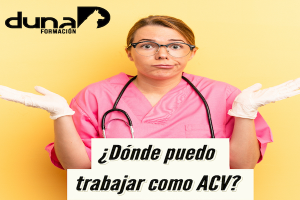 Auxiliar Técnico Veterinario - ATV, auxiliar de veterinaria, curso atv.